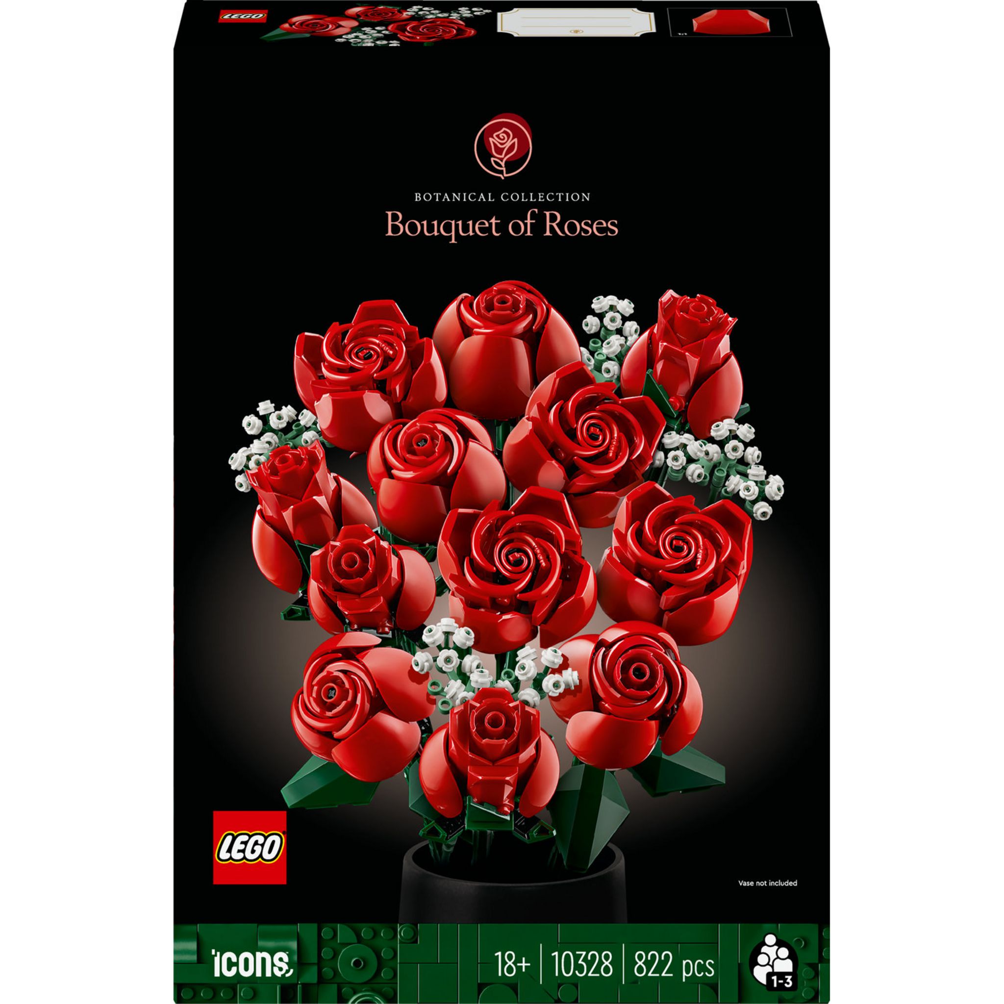 LEGO 10313 Icons Bouquet de Fleurs Sauvages, Plantes Artificielles