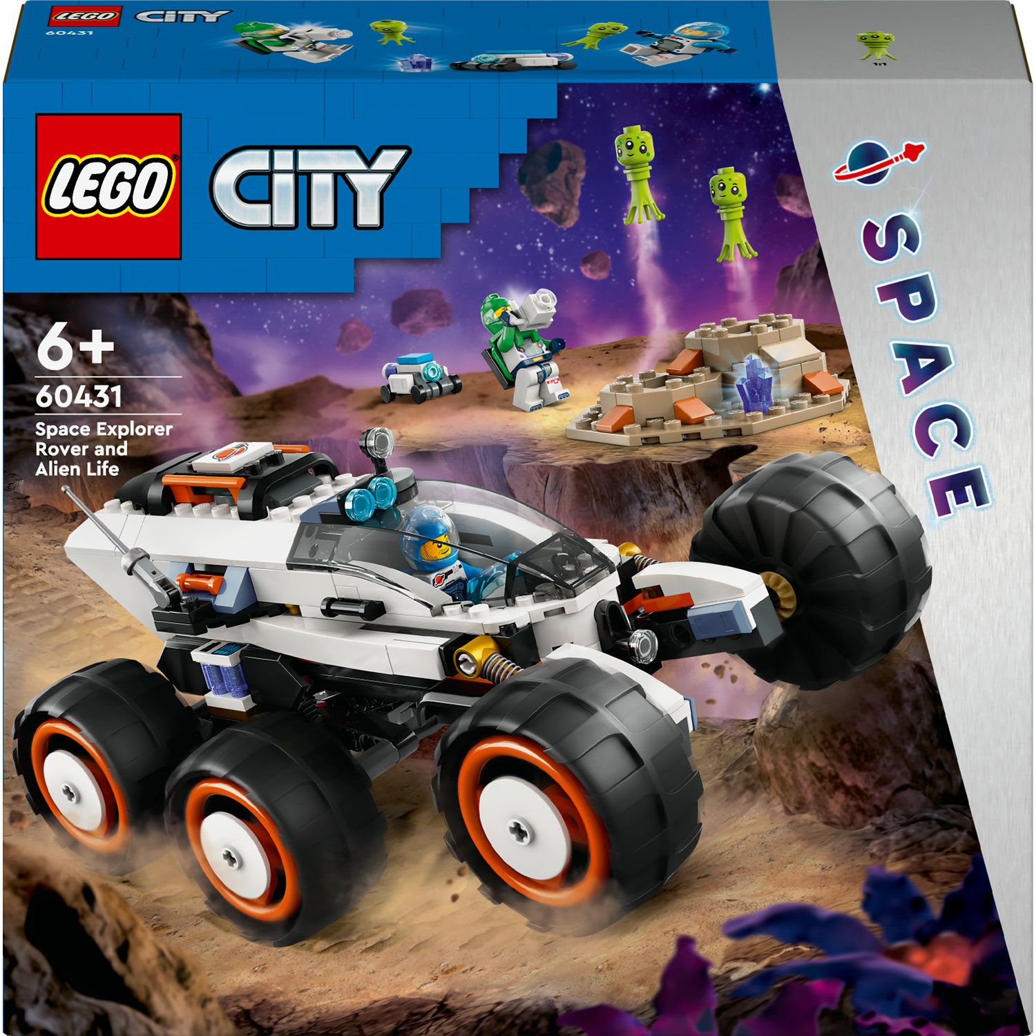 LEGO City 60430 Le Vaisseau Interstellaire, Jouet sur l'Espace, Cadeau  Enfants Dès 6 Ans, Jeu Créatif avec Minifigurines pas cher 