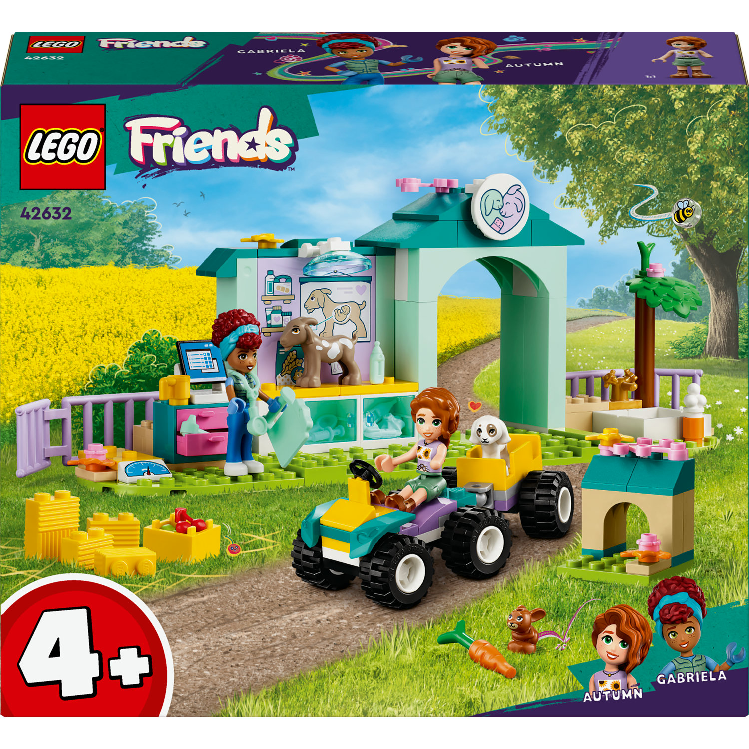 Lego®friends 41741 - la fourgonnette de sauvetage canin, jeux de  constructions & maquettes