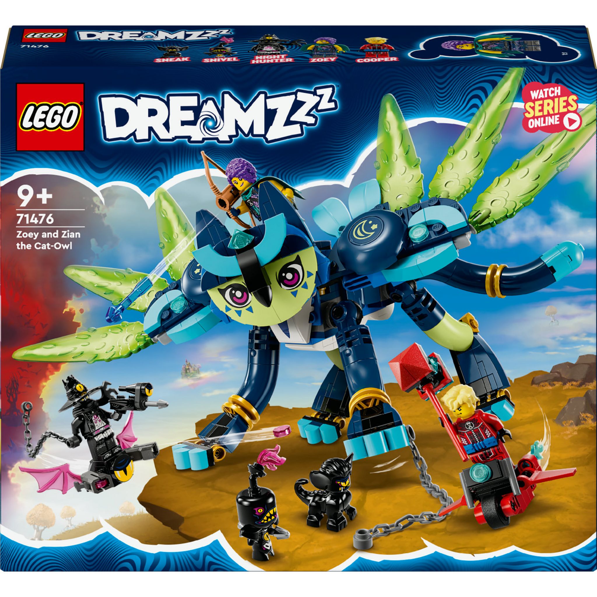 Lego® 71469 - Le vaisseau requin des cauchemars- Lego® Dreamzz - Jeux de  construction