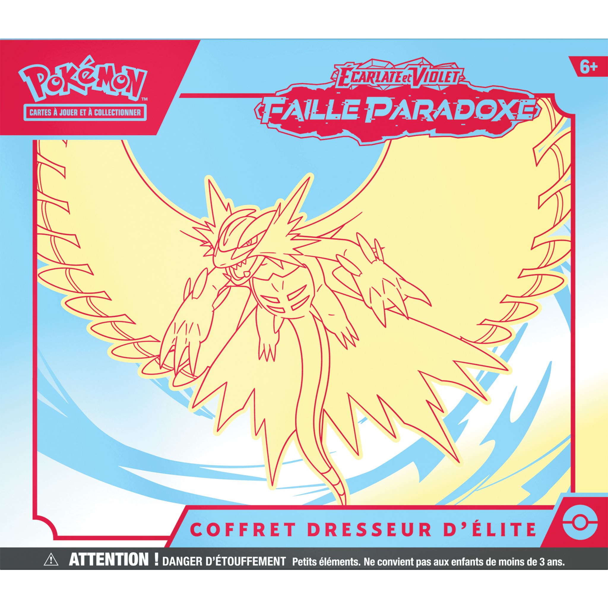 Pokémon - Pack de 3 Boosters Faille Paradoxe Écarlate et Violet