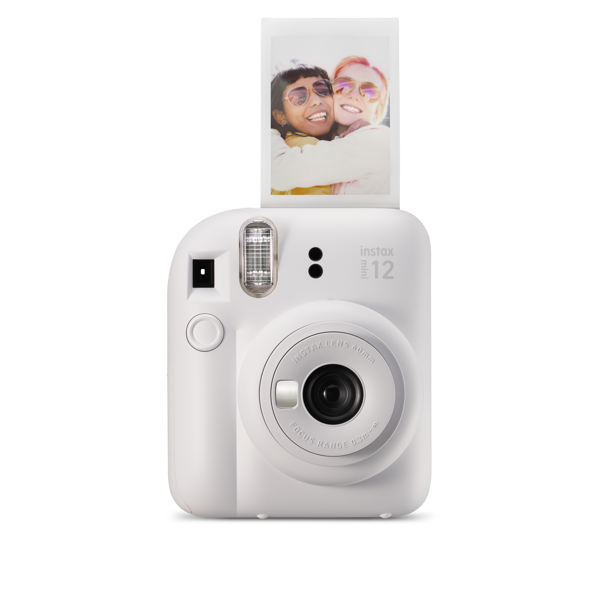 Pack appareil photo instantané Polaroid Now Blanc + 8 photos couleurs cadre  blanc + 8 photos couleur cadre noir - Appareil photo instantané