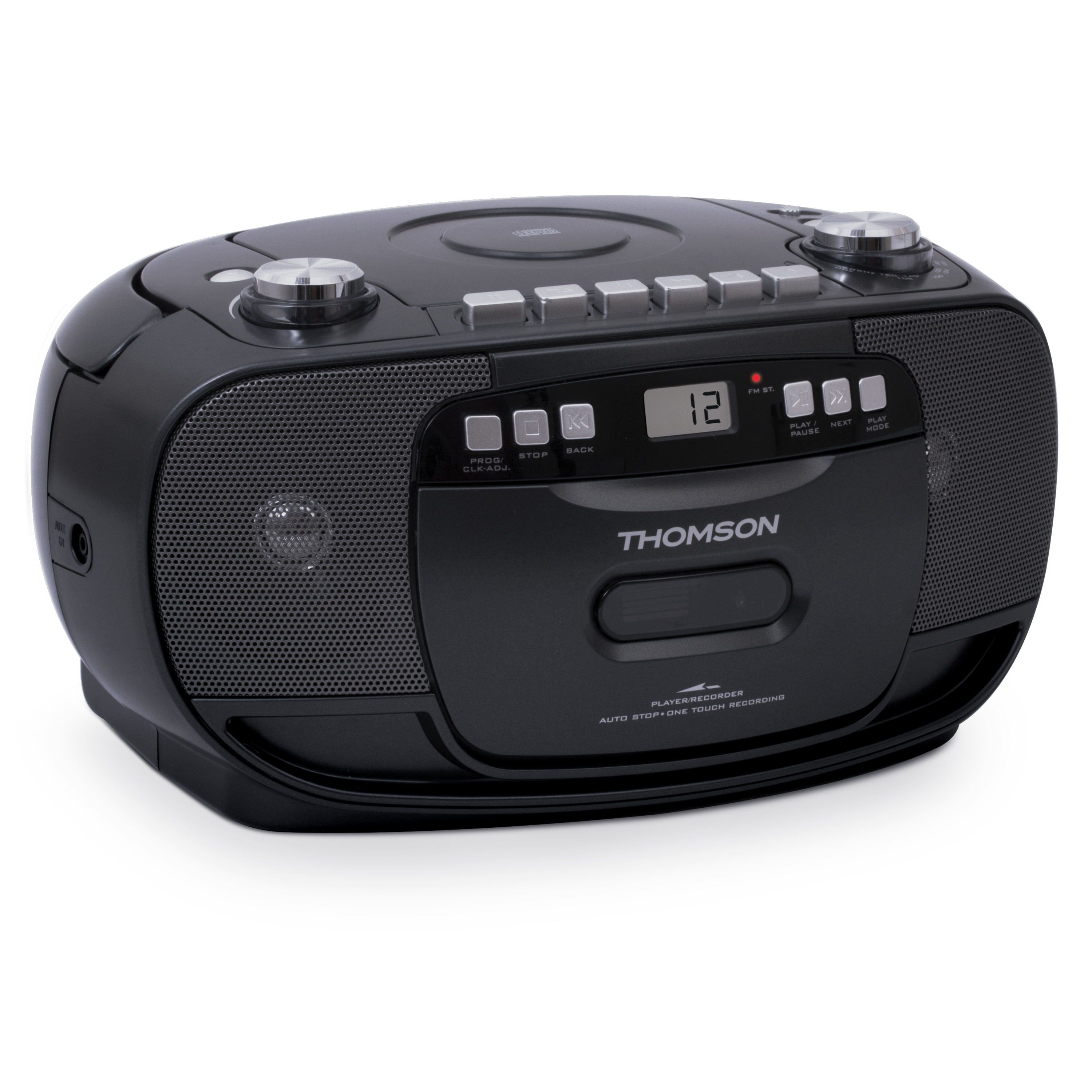 THOMSON Lecteur Radio/K7/CD portable RK200CD - Noir