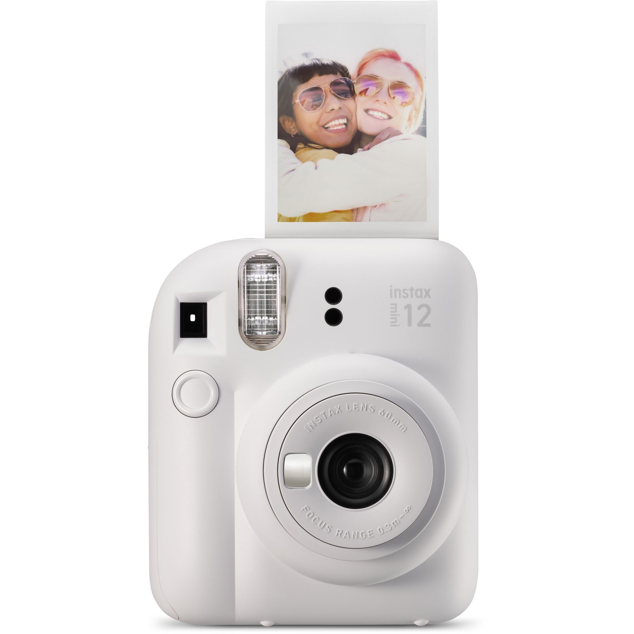 Appareil Photo Instantané Instax Mini 12 - FUJIFILM - Blanc - 10 vues et  guirlande lumineuse 10 boules LED - Cdiscount Appareil Photo