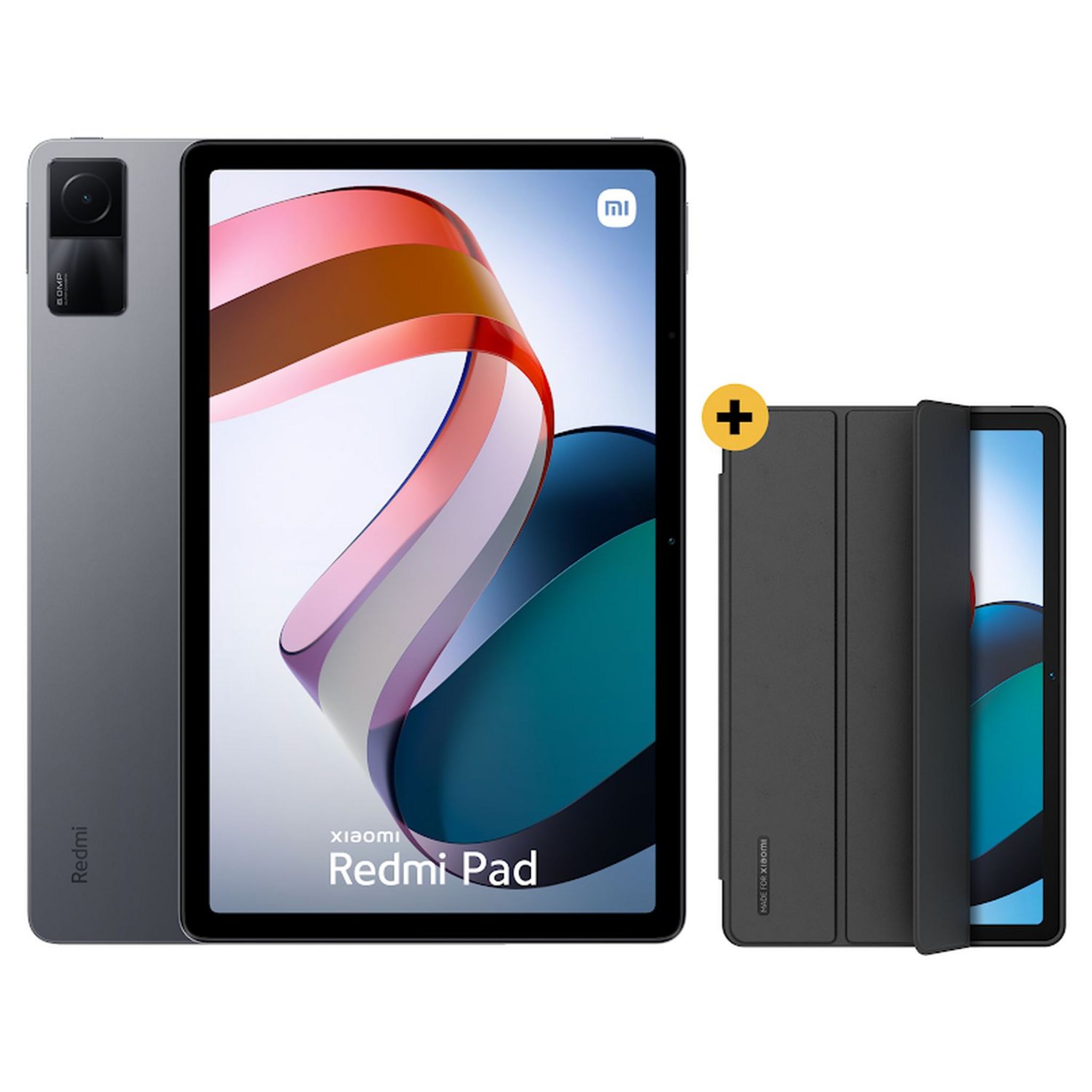 Promo TABLETTE XIAOMI REDMI PAD SE 4/128GO + PROTECTION TABLETTE chez Auchan