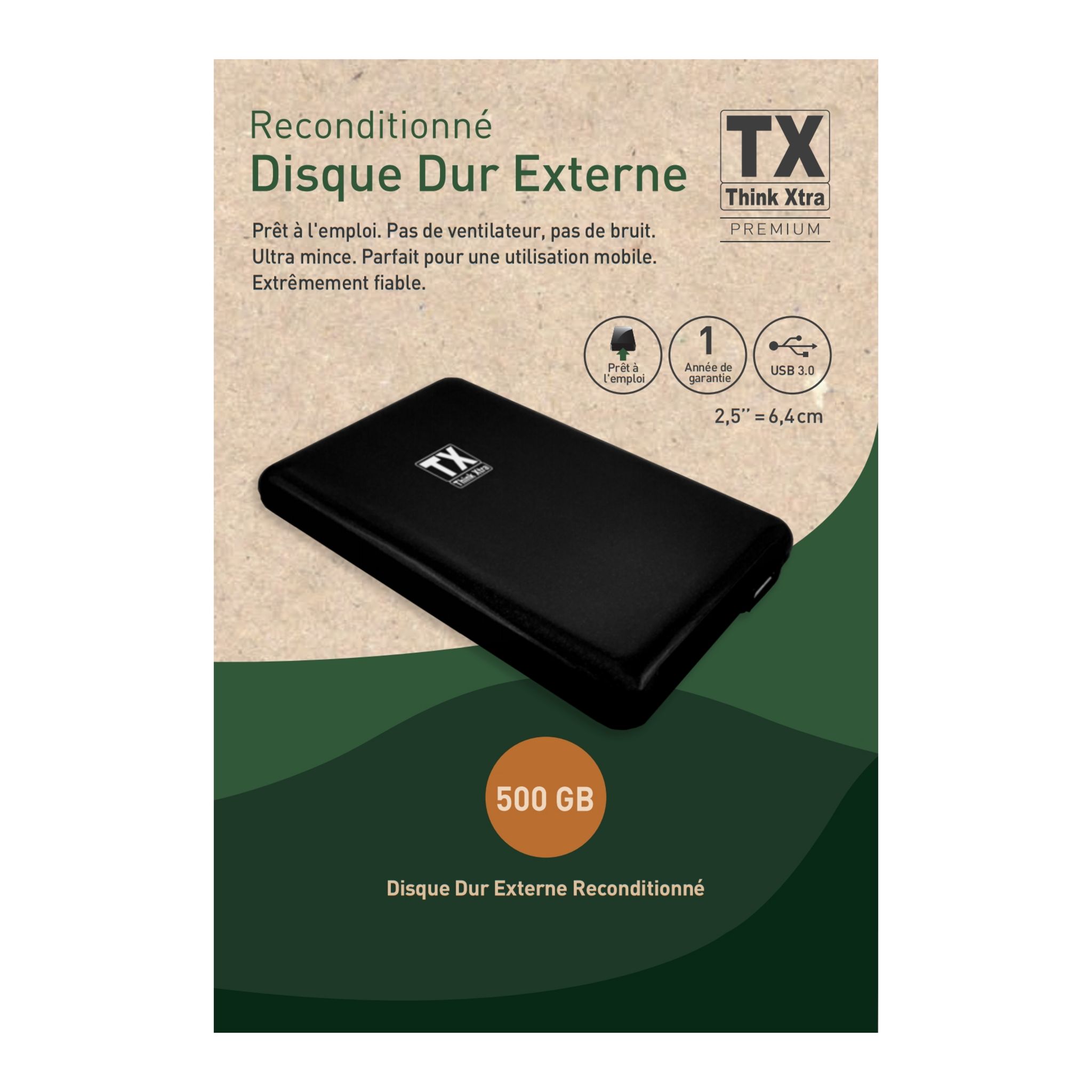 MINI DISQUE DUR Externe 500 Go Usb Auto-alimenté, Léger, Portable, Pc & Mac  Usb 3.0 à Saint-clair-de-la-tour BOURGOIN-JALLIEU VOIRON (38110)