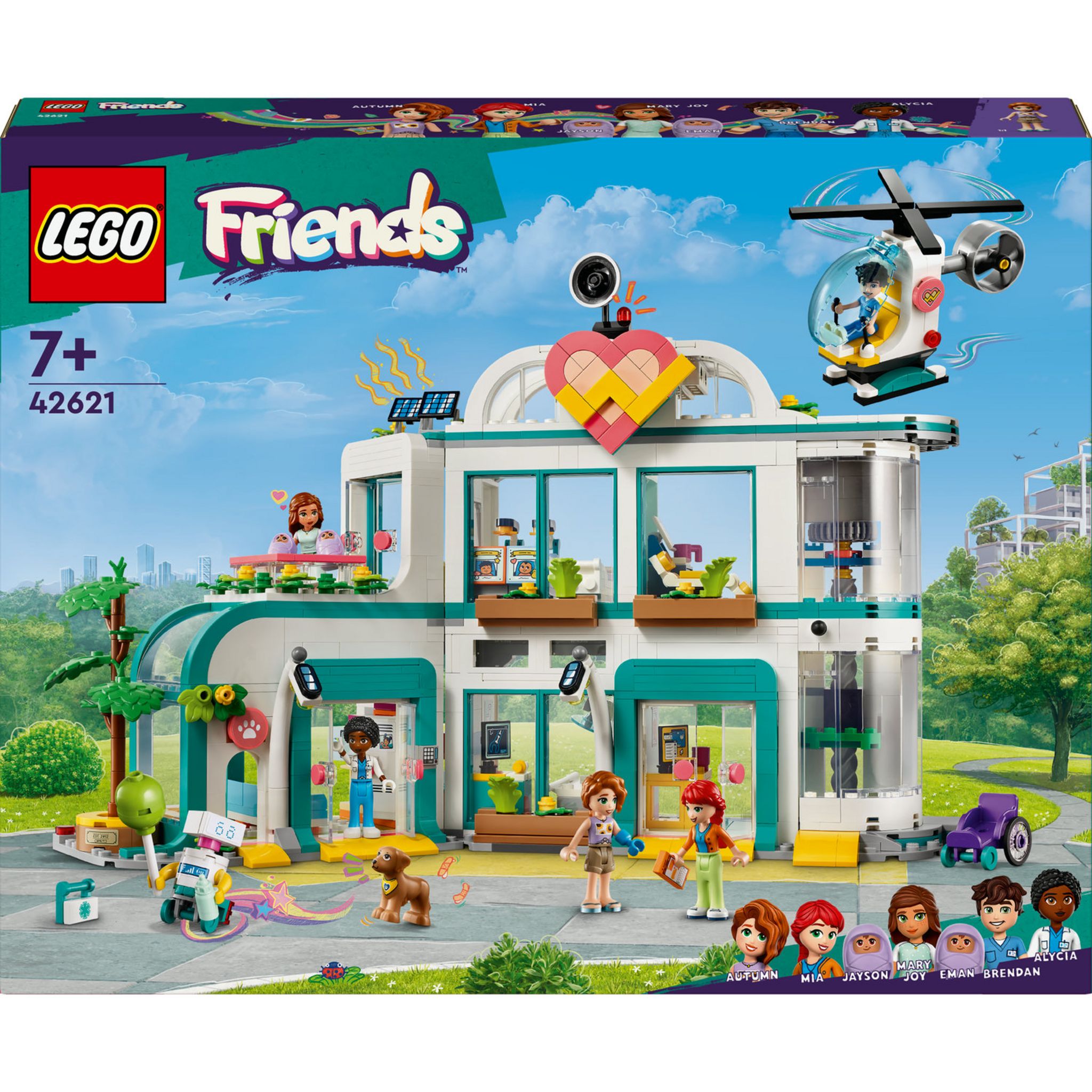 LEGO Friends 41695 La Clinique Vétérinaire, Jouet pour Enfants +4