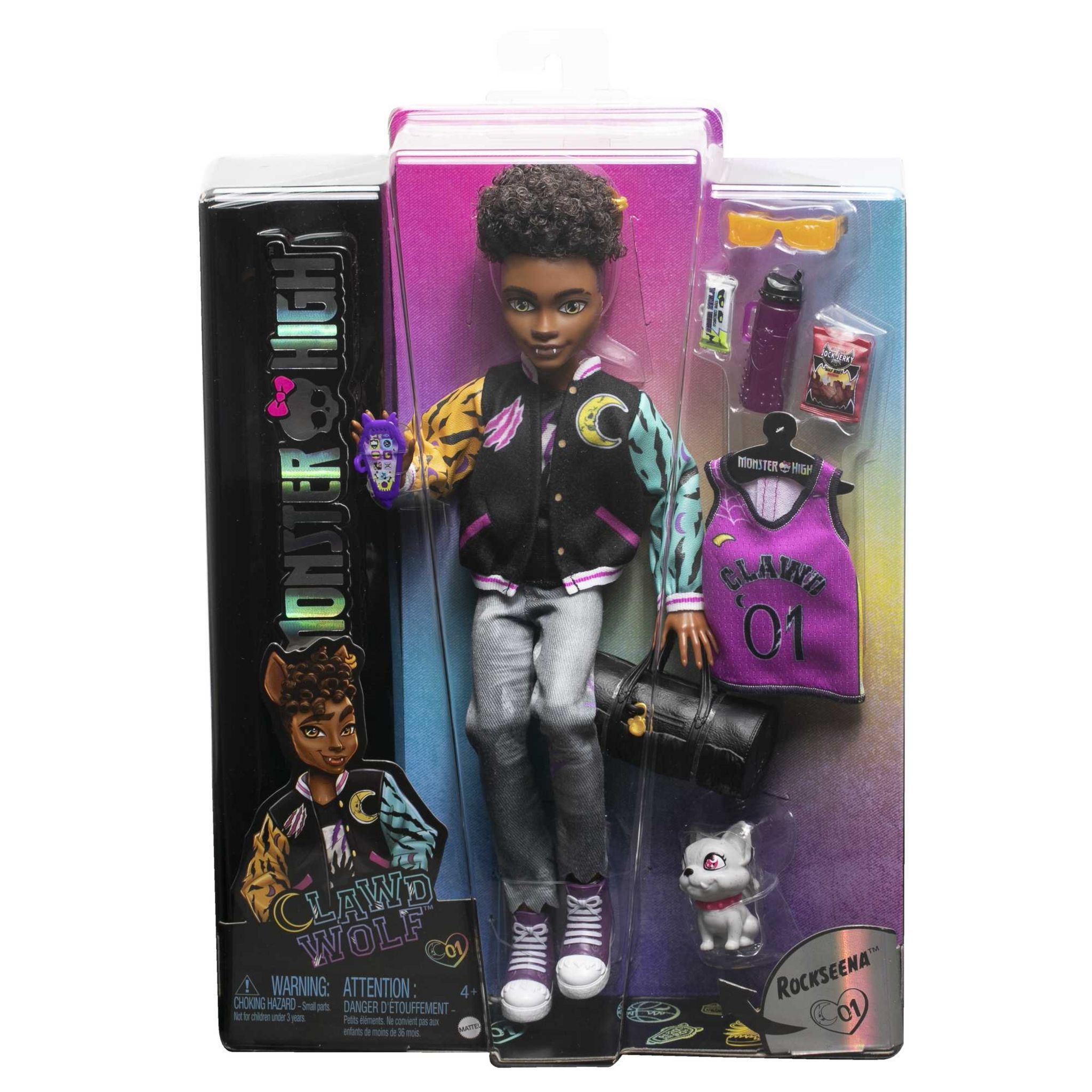 MATTEL Poupee Monster High Clawd Wolf et accessoires pas cher Auchan