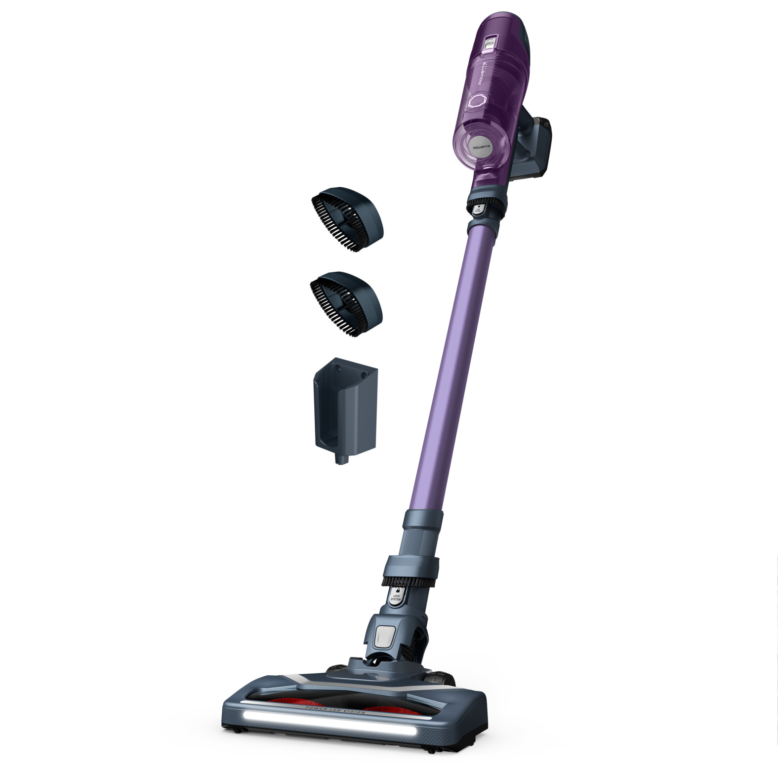 Aspirateur Balai Rechargeable 22v Violet - Rh9639wo - Aspirateur