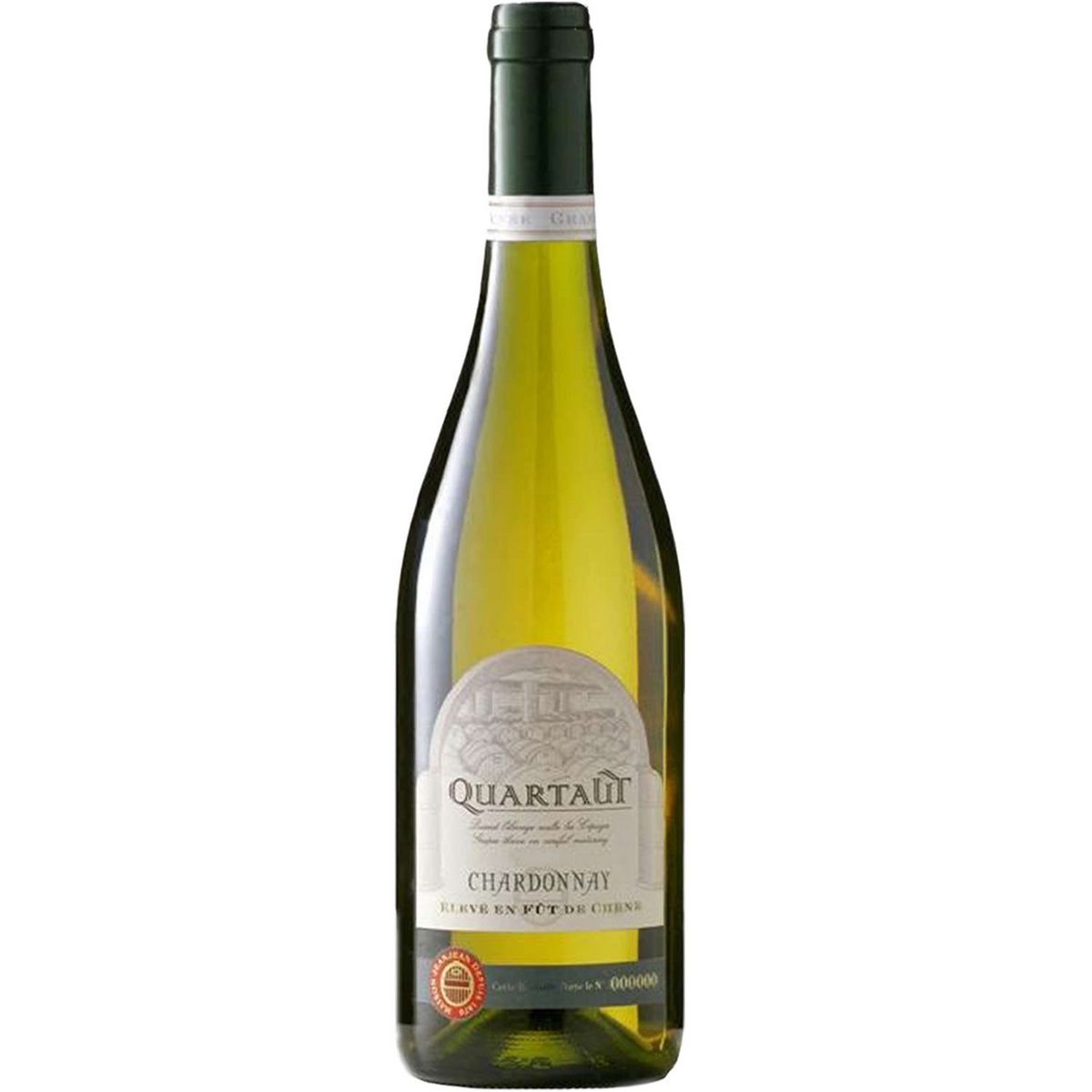 Quartaut chardonnay vin blanc 75cl 75cl pas cher - Auchan.fr