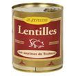 LE REVELOIS Le Revelois Lentilles aux saucisses de Toulouse 840g 2 personnes 840g