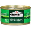 OROCBAT Orocbat Pâté basque au foie de porc 185g 185g