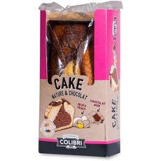 Maison Colibri Maison Colibri Cake Nature Et Chocolat Noir 250g Pas Cher A Prix Auchan