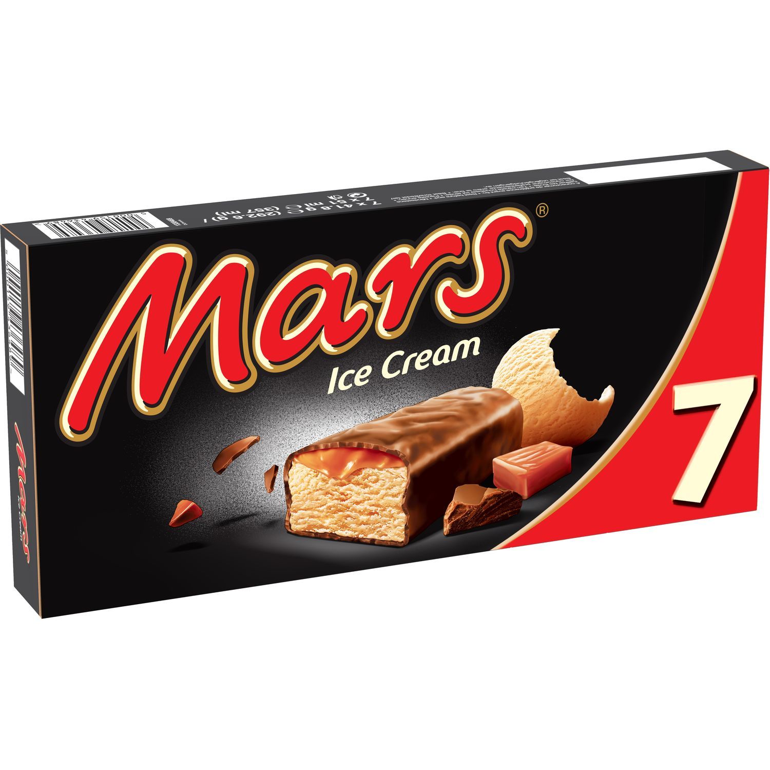 Mars, mini barres glacees, la boite de 10 - 212 g - Tous les produits  glaces - Prixing