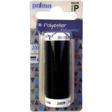 PRIMA Prima fil polyester noir 200m