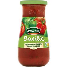 PANZANI Sauce aux tomates fraîches et basilic, en bocal 400g