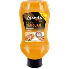 SAMIA Sauce samourai halal pimentée en squeeze top down 875ml