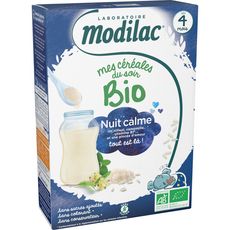 MODILAC Modilac Céréales en poudre bio nuit calme dès 4 mois 250g 250g
