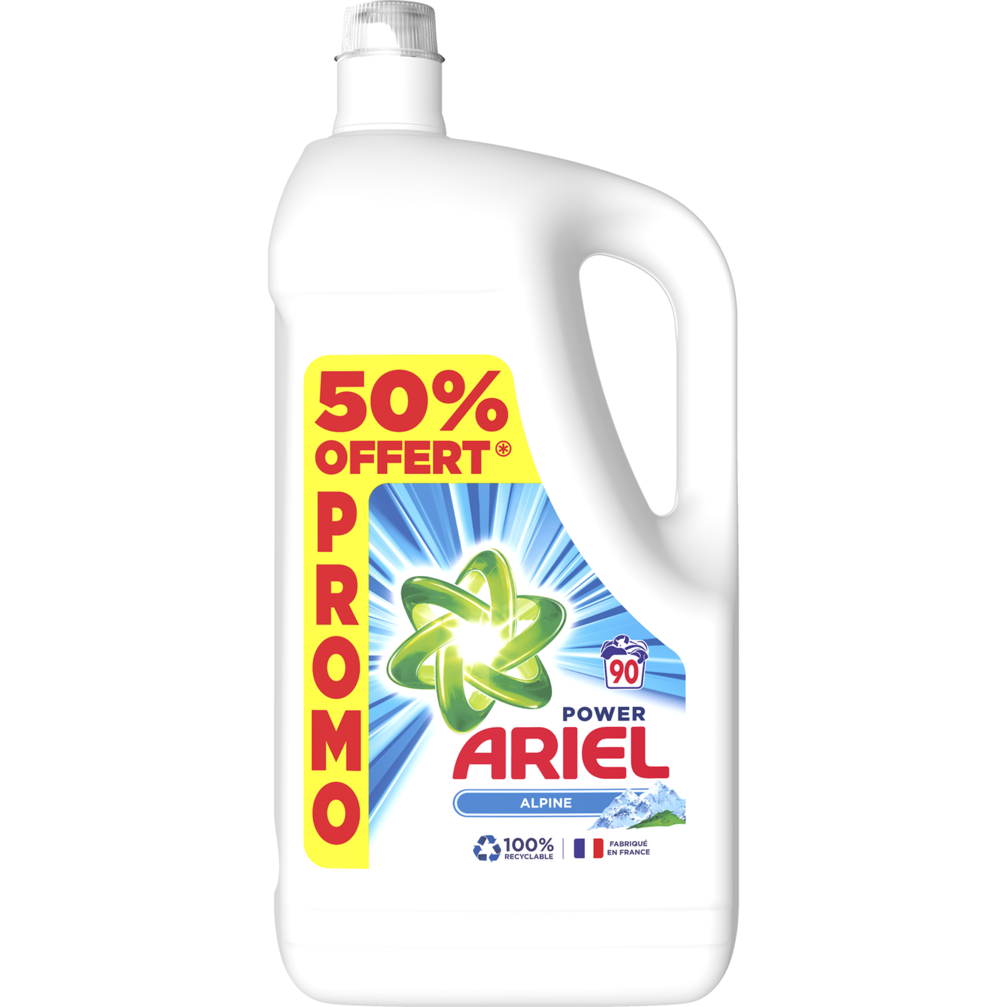 Ariel Lessive liquide Alpine 40 lavages - Cdiscount Au quotidien