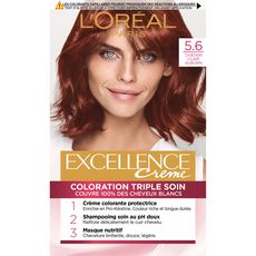 L'OREAL EXCELLENCE L'Oréal excellence crème coloration châtain clair auburn 5.6