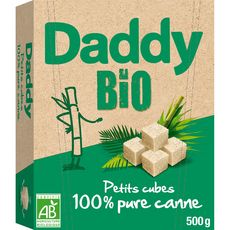 DADDY Daddy petits cubes pure de canne bio 500g