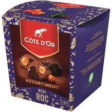 COTE D'OR Mini Roc Assortiment de chocolats 21 pièces 195g