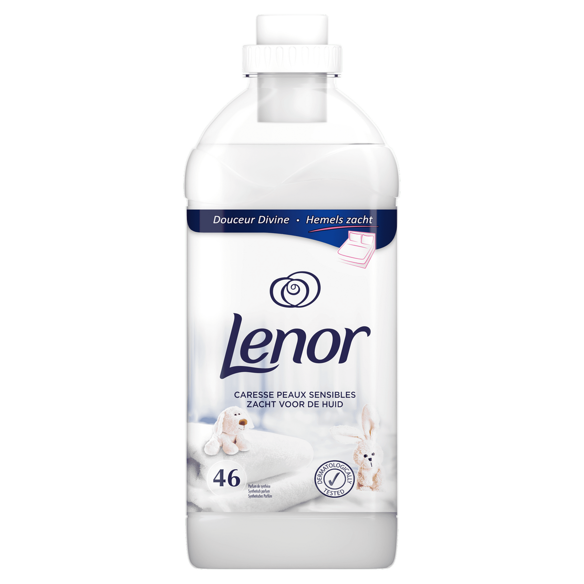 Lenor Adoucissant La Sélection, 456 Lavages (874mL x 12), Coton