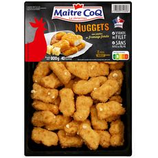 MAITRE COQ Maître Coq nuggets de poulet au fromage 800g 40 pièces 800g