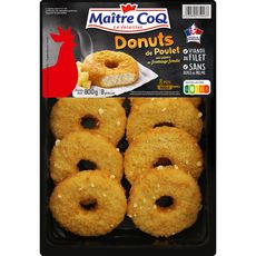 MAITRE COQ Donuts de poulet 8 pièces 800g