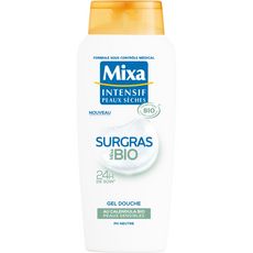 MIXA Gel douche bio surgras au calendula pour peaux sensibles 250ml