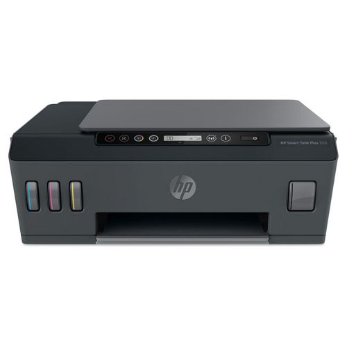 HP SmartTank Plus 555 Imprimante multifonction Jet d'encre couleur ( A4 Copie Scan Wifi 3 ans d’encr