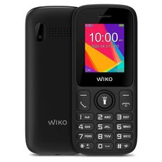 WIKO Téléphone portable F100 LS Noir