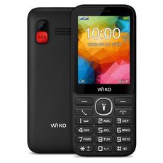 WIKO Téléphone portable F200 LS Noir