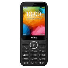 WIKO Téléphone portable F200 LS Noir