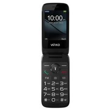 WIKO Téléphone portable F300 LS Noir - A clapet