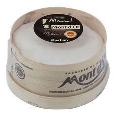 AUCHAN MMM! Mont d'or fromage au lait cru AOP 480g