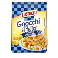 Lustucru Gnocchi à poêler au fromage 300g pas cher à prix Auchan