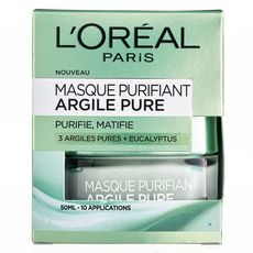 L'OREAL L'Oréal Masque purifiant aux 3 argiles pures + eucalyptus 50ml 50ml
