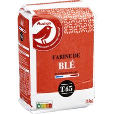 Auchan Farine De Ble T45 1kg Pas Cher A Prix Auchan