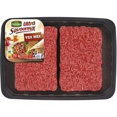 SOCOPA L'ultra savoureux viande préparée façon tex mex 15%mg 2x500g