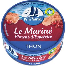 PETIT NAVIRE Le mariné thon au piment d'Espelette 110g