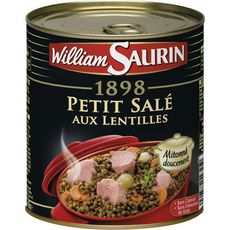 WILLIAM SAURIN William Saurin Petit salé aux lentilles sans colorant 840g 2 personnes 840g