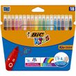 BIC Bic Feutres de coloriage pointe moyenne lavables x18 18 pièces