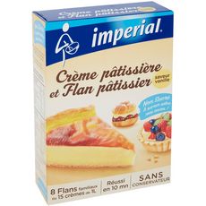IMPERIAL PUDDING Préparation pour crème pâtissière et flan pâtissier vanille 800g