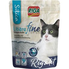 Riga Riga Lit Litiere Silice Fine Et Absorbante Longue Duree Pour Chat 4l Pas Cher A Prix Auchan