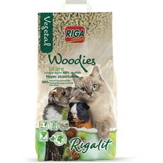 Riga Riga Rigalit Woodies Pin Chats Ou Rongeurs Sachet 6kg 10l Pas Cher A Prix Auchan