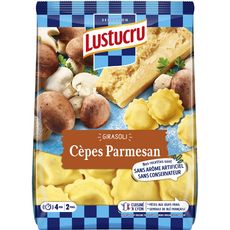 LUSTUCRU Girosali Cèpes Parmesan 2 portions 250g