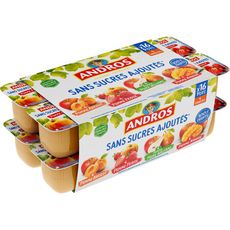 ANDROS Panachés de spécialités sans sucres ajoutés 16x100g