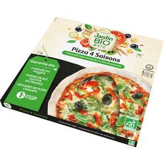 JARDIN BIO ETIC Pizza 4 saisons bio 400g