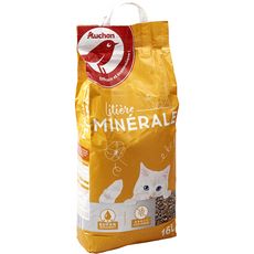 Auchan Littiere Minerale Absorbante Pour Chat 16l Pas Cher A Prix Auchan